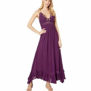 NWT Intimately Free Purple Adella Slip Dress Sz M